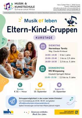 Bild zu Eltern-Kind-Gruppen 2026/27 ... weitere Infos