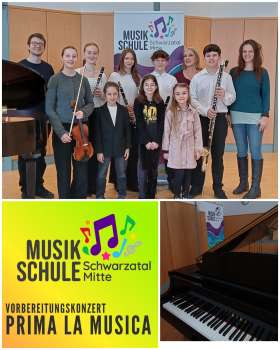 Bild zu Vorbereitungskonzert Prima la musica