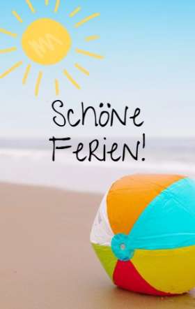 Bild zu Wir wünschen einen erholsamen Sommer!